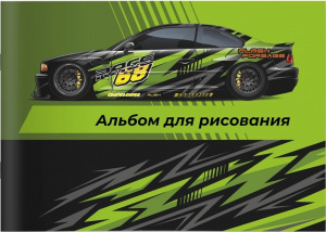 АЛЬБОМ ДЛЯ РИСОВАНИЯ А5 12 ЛИСТОВ "ТРЕК" 