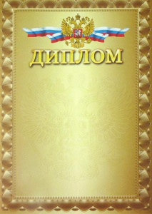 ДИПЛОМ А4 