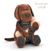 ИГРУШКА МЯГКАЯ LIFE ПЕС БАРБОСЬКА С КОСТОЧНОЙ
