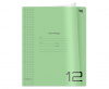 ТЕТРАДЬ 12Л КЛЕТКА "UNITONE GREEN"