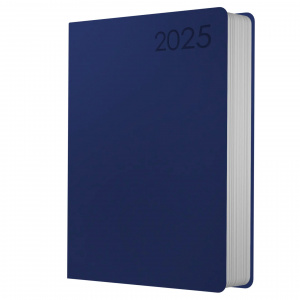 ЕЖЕДНЕВНИК А6 2025 LISTOFF 176Л PARAGRAPH СИНИЙ