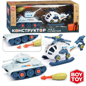 КОНСТРУКТОР С ОТВЕРТКОЙ "ПОЛИЦИЯ-3"