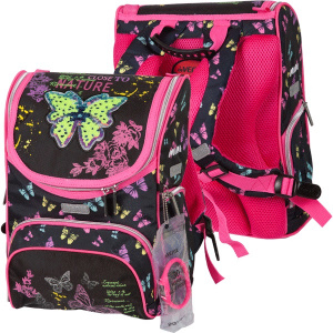 РАНЕЦ С ОРТОПЕДИЧЕСКОЙ СПИНКОЙ "MINI NEON BUTTERFLY 35*26*20СМ