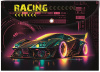 ПАПКА НА КНОПКЕ А4 160МКМ "RACING"