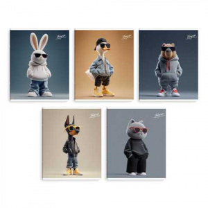 ТЕТРАДЬ  48Л КЛ ФЕНИКС  "ЗУМЕРЫ"