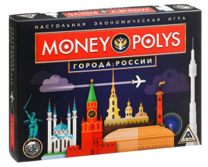 ИГРА НАСТОЛЬНАЯ "MONEY POLYS ГОРОДА РОССИИ" 5+