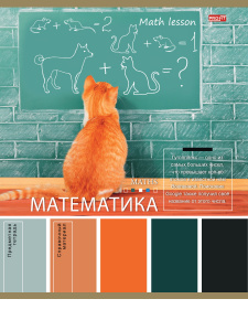 ТЕТРАДЬ ТЕМАТИЧЕСКАЯ 36 ЛИСТОВ PANTONE МАТЕМАТИКА