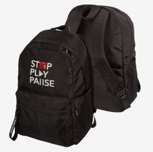 РЮКЗАК МОЛОДЕЖНЫЙ "STOP PLAY" 42*31*20СМ