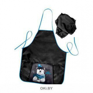 ФАРТУК ДЛЯ УРОКОВ ТРУДА "BEAR TRAVEL" 53,5*44,5СМ 