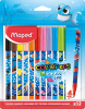 ФЛОМАСТЕPЫ  "MAPED" 12ЦВ  COLOR'PEPS ЖИЗНЬ В ОКЕАНЕ
