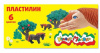 ПЛАСТИЛИН "КАЛЯКА" 6 ЦВ 90 Г СО СТЕКОМ