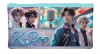 ПЕНАЛ МЯГКИЙ ПЛОСКИЙ "K-POP MUSIC" 20,5*11СМ