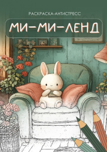 РАСКРАСКА-АНТИСТРЕСС "МИ-МИ-ЛЕНД"