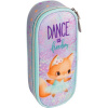 ПЕНАЛ ОБЪЕМНЫЙ "DANCE FOX" 21*8*5СМ С ВНУТРЕННИМ ОРГАНАЙЗЕРОМ