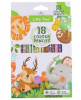 КАРАНДАШИ ЦВЕТНЫЕ "LITTLE TREE" 18 ЦВ