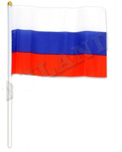 ФЛАГ НАСТОЛЬНЫЙ РОССИЙСКАЯ СИМВОЛИКА