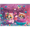 ПАПКА НА КНОПКЕ А5 180МКМ "CANDY CAT"