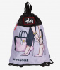 СУМКА ДЛЯ СМЕННОЙ ОБУВИ "RED LABEL. FASHION" 33*46СМ С РУЧКАМИ