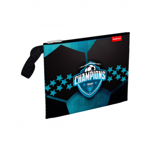 ПАПКА НА МОЛНИИ А5+ "ЧЕМПИОНЫ" 22*26 СМ