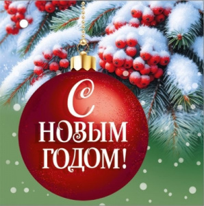 БИРКА "С НОВЫМ ГОДОМ!"