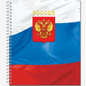 ТЕТРАДЬ 48Л КЛЕТКА "РОССИЯ"