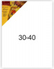 ХОЛСТ НА ПОДРАМНИКЕ 30*40СМ 100% ХЛОПОК КРУПНОЕ ЗЕРНО