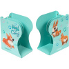 ПОДСТАВКА ДЛЯ КНИГ МЕТАЛЛИЧЕСКАЯ "HEY CORGI" 19*14,7*9СМ