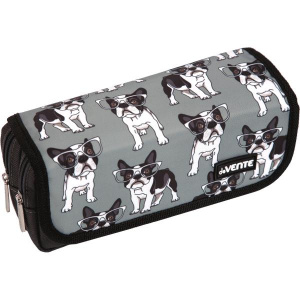 ПЕНАЛ МЯГКИЙ "LIMITED EDITION. STYLISH BULLDOGS " 20,5*9,5*7СМ