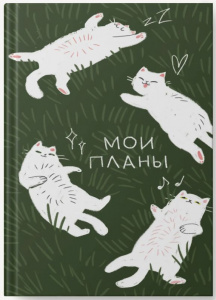 ЕЖЕДНЕВНИК А6 LISTOFF 128 ЛИСТОВ  "МЕЧТАЙ, ПОЙ, ЛЮБИ" 