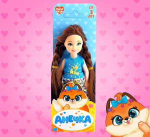 КУКЛА "АНЕЧКА" 13СМ