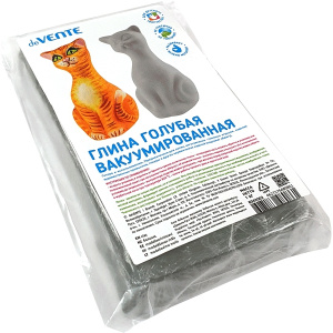 ГЛИНА ВАККУУМИРОВАННАЯ ГОЛУБАЯ 1КГ