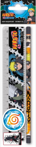 НАБОР КАНЦЕЛЯРСКИЙ "NARUTO" 4 ПРЕДМЕТА