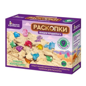НАБОР ЮНОГО АРХЕОЛОГА "ЮНЫЙ АРХЕОЛОГ. 8 АРТЕФАКТОВ"