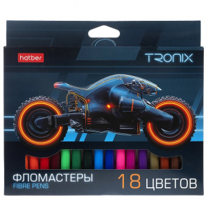 ФЛОМАСТЕРЫ "ТРОНИКС" 18ЦВ