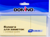 БЛОК 38*50ММ 3Ш/У*100Л "DOMINO" ЖЕЛТЫЙ 
