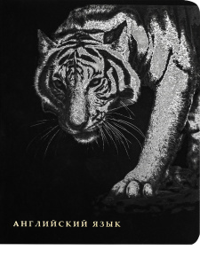 ТЕТРАДЬ ТЕМАТИЧЕСКАЯ 48 ЛИСТОВ "ЧЕРНАЯ МЯГКАЯ" АНГЛИЙСКИЙ ЯЗЫК