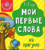 КНИГА МОИ ПЕРВЫЕ СЛОВА "НА ПРОГУЛКЕ"