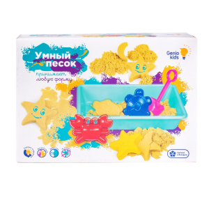 НАБОР ДЛЯ ТВОРЧЕСТВА "УМНЫЙ ПЕСОК С ПЕСОЧНИЦЕЙ 1"
