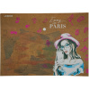 ПАПКА НА КНОПКЕ ЦВ А4 180МКМ "EMMY IN PARIS" 330*235ММ