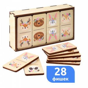 ИГРА ДОМИНО "ЖИВОТНЫЕ"