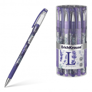 РУЧКА ШАРИКОВАЯ ERICH KRAUSE LAVENDER 0.7ММ СИНЯЯ