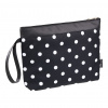 ПЕНАЛ МЯГКИЙ КОСМЕТИЧКА "STREETLINE DOTS IN BLACK" 30*25СМ