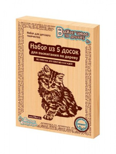 НАБОР ДОСОК ДЛЯ ВЫЖИГАНИЯ 5 ШТ