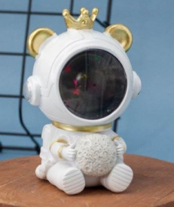 СВЕТИЛЬНИК НОЧНИК "EARS BALL GRAY" 
