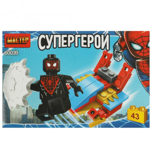 КОНСТРУКТОР "СУПЕРГЕРОИ" 43 ЭЛЕМЕНТА