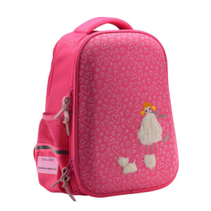 РАНЕЦ С ЭРГОНОМИЧНОЙ СПИНКОЙ "ДЕВОЧКА И СОБАКА" 38*30*20СМ