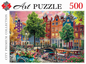 ПАЗЛЫ  500ЭЛ ARTPUZZLE "КРАСИВЫЙ ЗАКАТ В АМСТЕРДАМЕ"