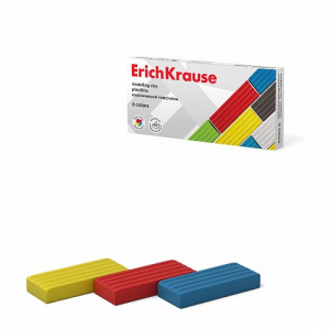 ПЛАСТИЛИН 6ЦВ 96Г "ERICH KRAUSE"    