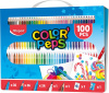 НАБОР ДЛЯ ЦВЕТНОГО РИСОВАНИЯ 100ЦВ MAPED COLOR'PEPS ПЛАСТИКОВЫЙ КОРПУС