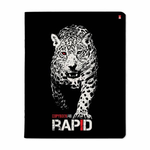 ТЕТРАДЬ 48Л КЛЕТКА "RAPID"  